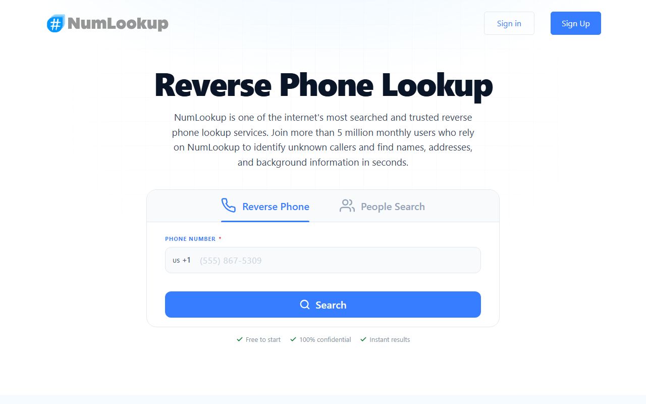 Asheville phone numbers NumLookup third-party reverse lookup